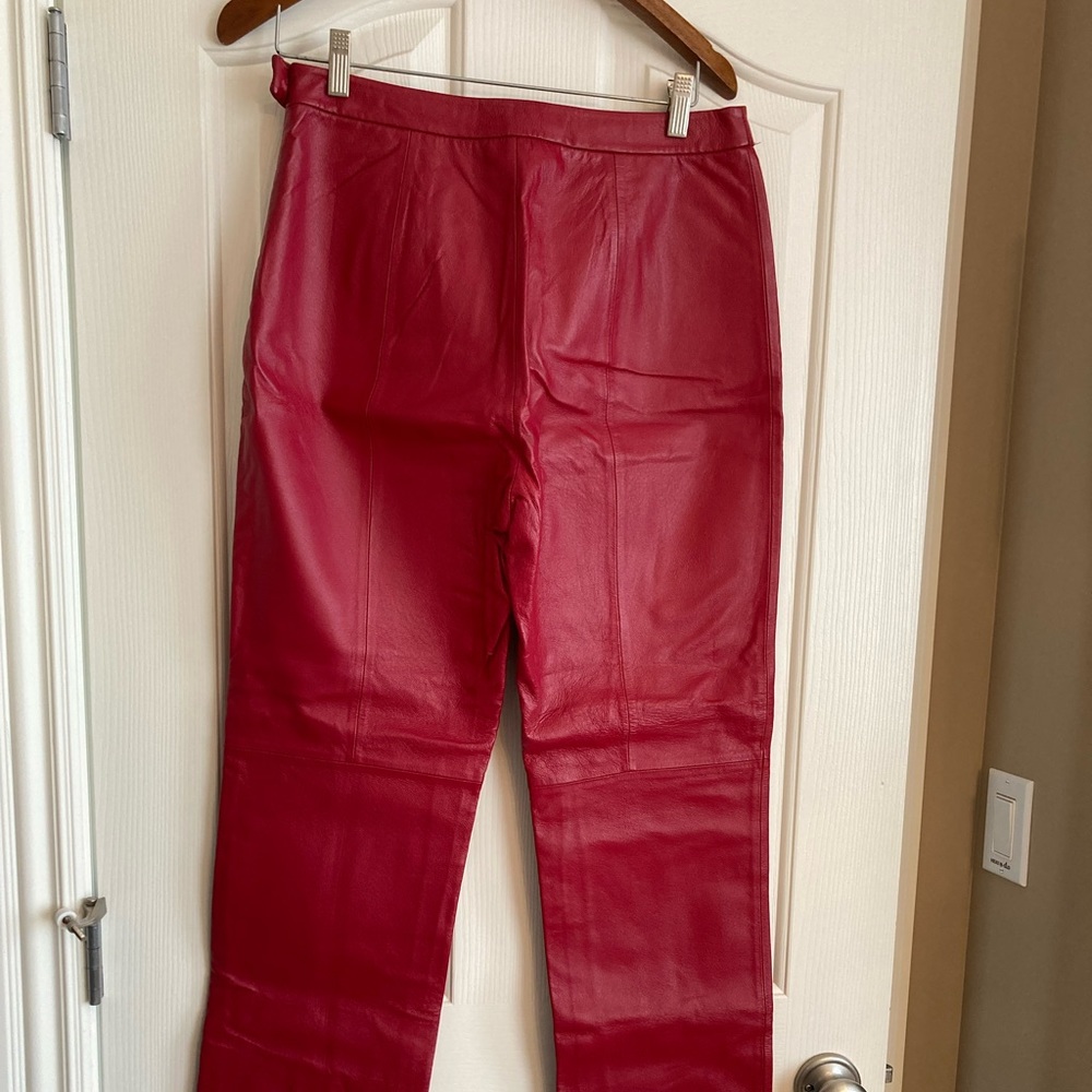 Leather pants